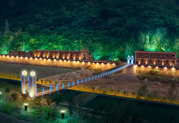 園林景觀亮化需要注意哪些原則？